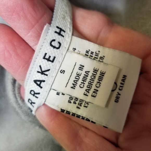 Marrakech reversible faux fur shearling jacket - Picture 7 of 11